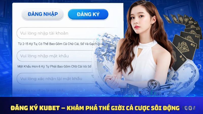 Điều kiện để đăng ký tài khoản Kubet