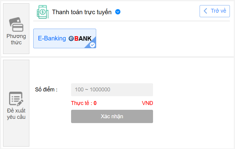 Cách nạp tiền vào Kubet bằng ngân hàng trực tuyến