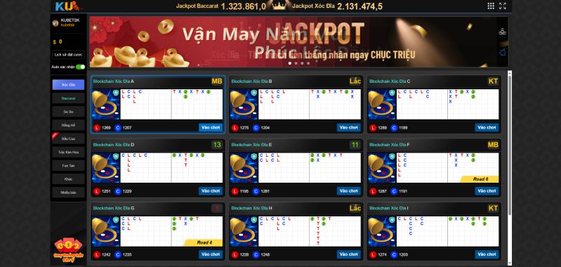 Live casino Kubet