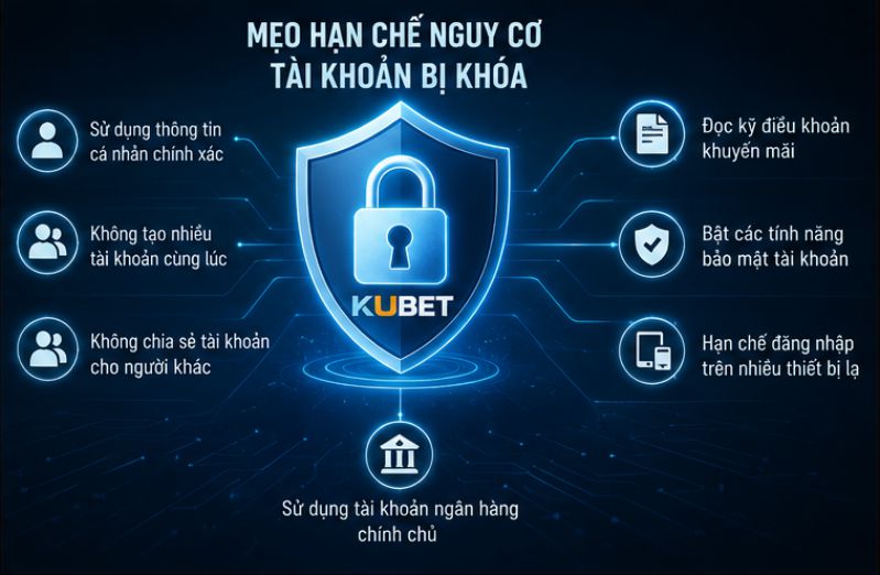 Tài khoản Kubet bị khóa có lấy lại được không?